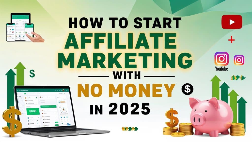 How To Start Affiliate Marketing With No Money In 2025