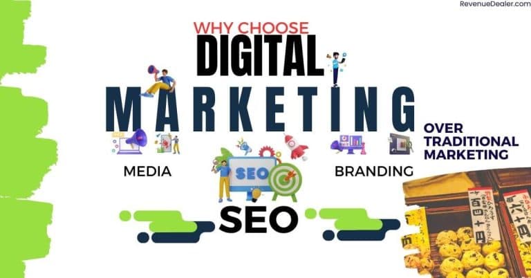 Why Choose Digital Marketing Over Traditional Marketing